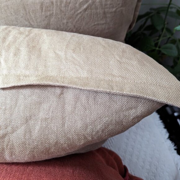 Pottery Barn Belgian Linen Dual Color Pillow-Per Pillow - Picture 9 of 12